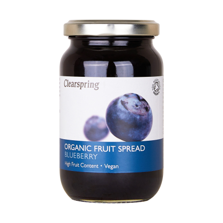 Fruchtaufstrich Blaubeere, BIO, Clearspring, 280g